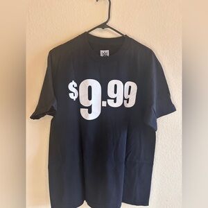 WWE $9.99 Graphic Tee - Black with White Print